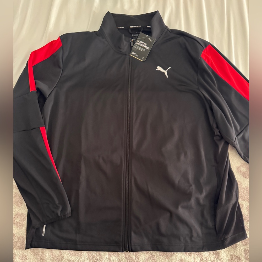 Puma Black and Red Men's Jacket